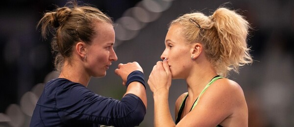 WTA Finals, Barbora Krejčíková a Kateřina Siniková na Turnaji mistryň 2022 ve Forth Worth, Texas, USA