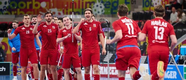 Český tým na MS ve florbale 2022 - dnes sledujte živě čtvrtfinále Česko vs Slovensko v online live streamu zdarma