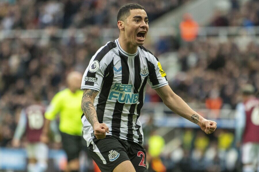 Miguel Almirón z Newcastle United se stal hráčem měsíce října v Premier League - Profimedia