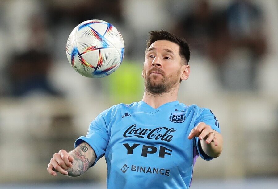 Lionel Messi se s Argentinou připravuje na MS ve fotbale 2022 - Profimedia