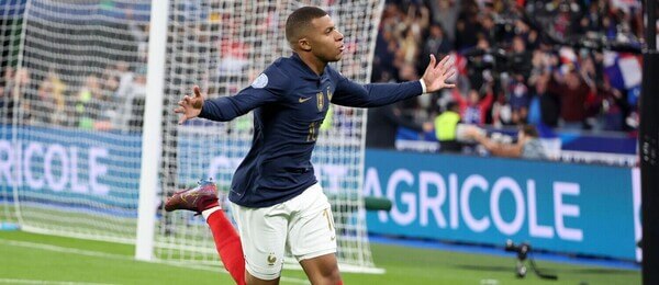 Fotbal - střelec Kylian Mbappé - statistiky Mistrovství světa ve fotbale 2022 - góly, asistence, brankáři