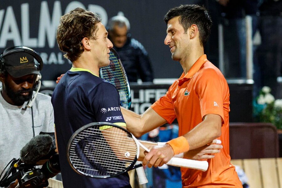 Tenis - Novak Djokovič a Casper Ruud dnes hrají finále Turnaje mistrů 2022 - sledujte finále Djokovič vs Ruud živě v online live streamu