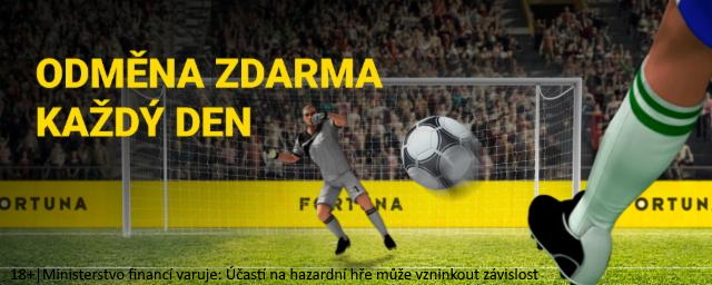Fortuna Penalty: Odměna každý den zdarma