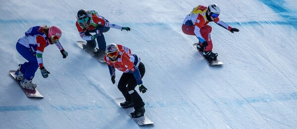 Snowboardcross, FIS Světový pohár, Eva Samková, Raffaella Brutto, Manon Petit Lanoir a Lara Casanova