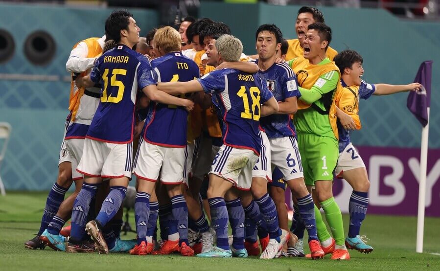 Japonsko slaví senzační obrat proti Německu na MS ve fotbale 2022 - Profimedia
