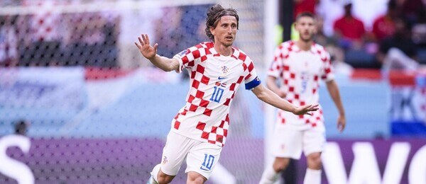 Kapitán Chorvatska Luka Modrič na MS ve fotbale 2022 - Profimedia