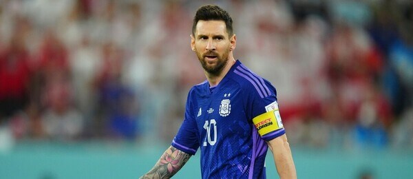 Kapitán Argentiny Lionel Messi na MS ve fotbale 2022 - Profimedia