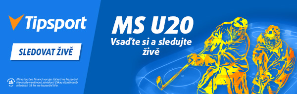 MS U20 živě - vsaďte si a sledujte live stream zdarma na TV Tipsport