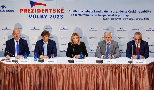 Debata prezidentských kandidátů pro volbu prezidenta ČR - předvolební průzkumy a volební preference