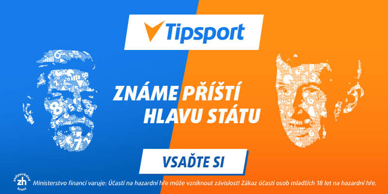 Tipsport prezidentské volby - známe příští hlavu státu - vsaďte si na volby prezidenta ČR