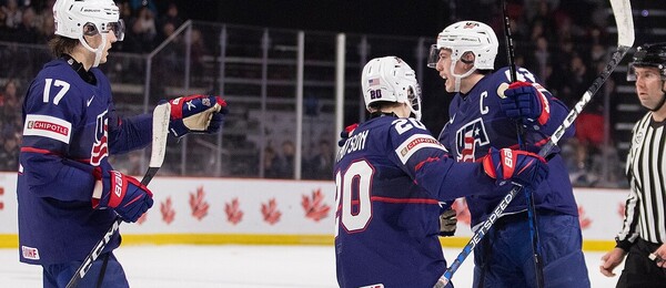 USA jsou obrovskými favority na postup do semifinále MS v hokeji juniorů U20 2023 - Profimedia