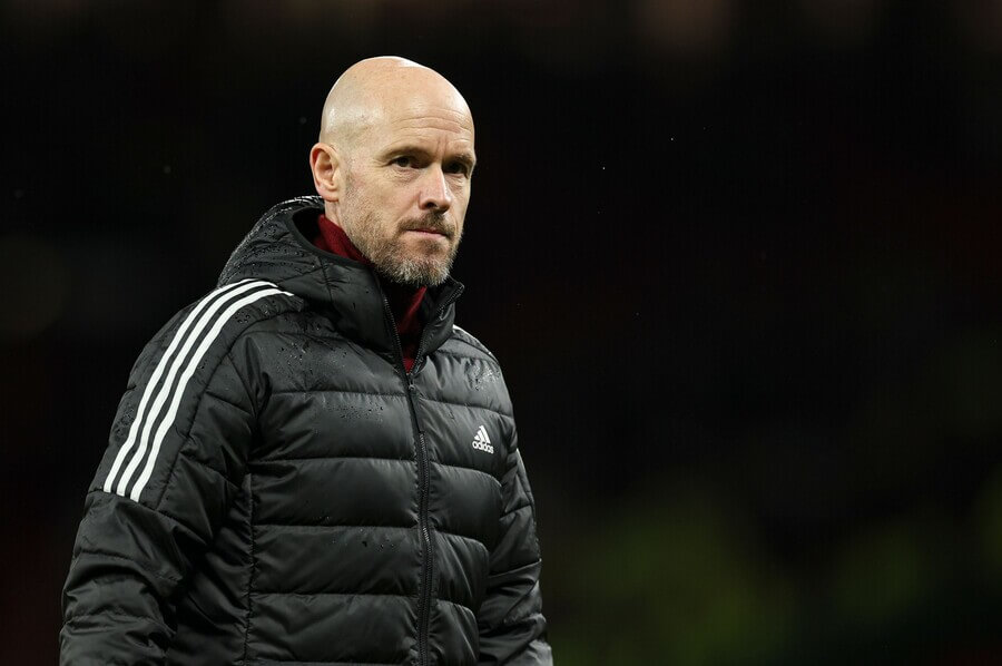 Trenér Manchesteru United Erik ten Hag