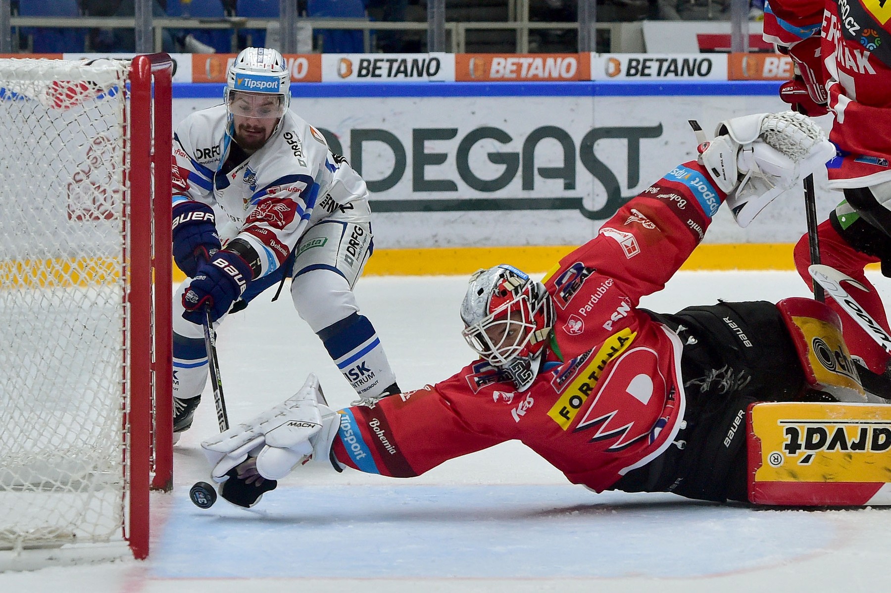 Hokejisté HC Kometa Brno a HC Dynamo Pardubice v utkání Tipsport extraligy 2022-2023 - sledujte dnes hokej Kometa Brno vs Pardubice živě v live streamu online - foto Profimedia