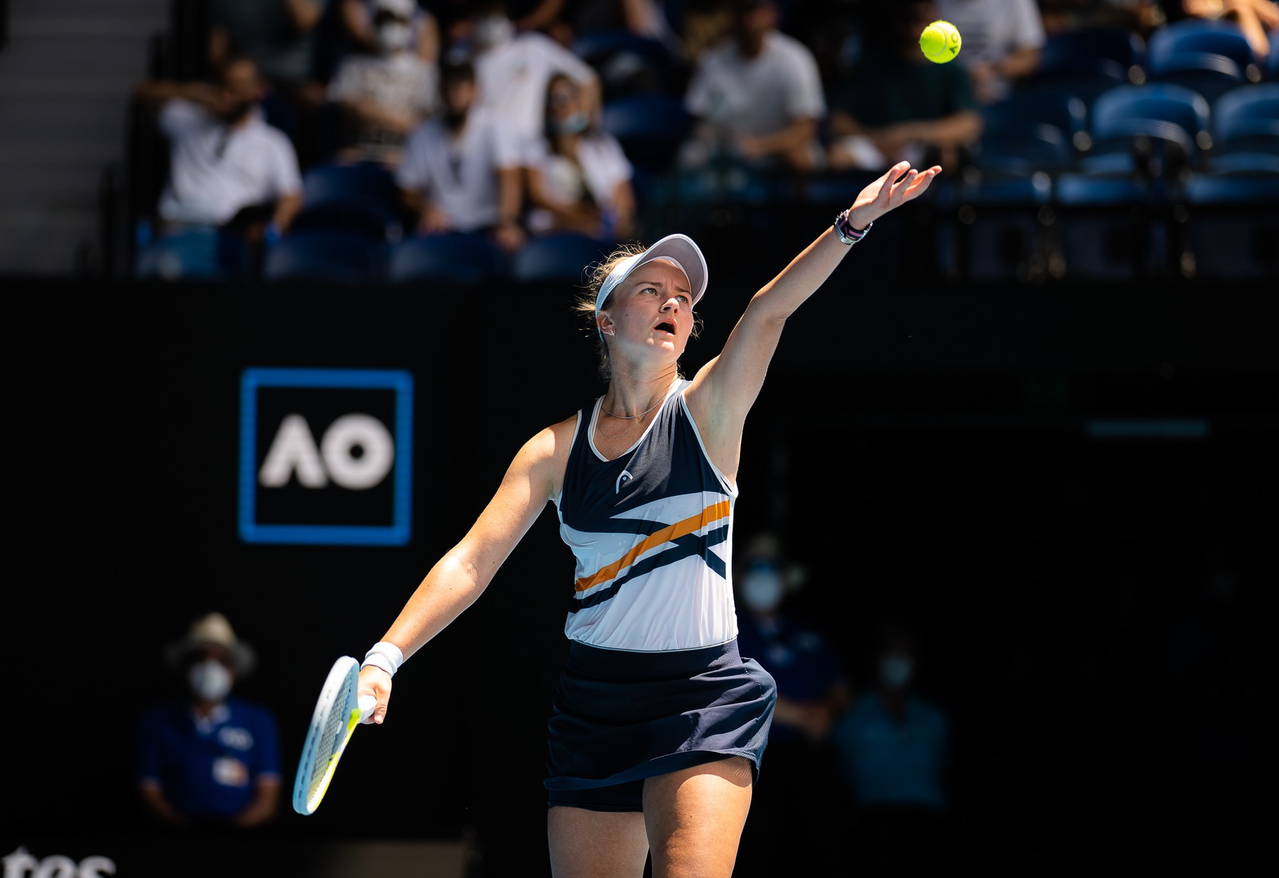 Tenistka Barbora Krejčíková na Australian Open v Melbourne dnes vyzve Sáru Bejlek - sledujte tenis Krejčíková vs Bejlek živě v online live streamu - foto Profimedia