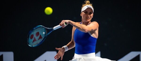 Tenis, WTA, Markéta Vondroušová během 1. kola Australian Open 2023