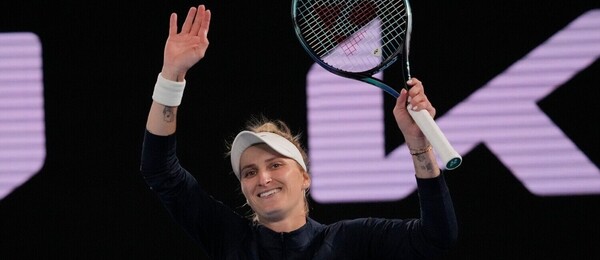 Tenis, WTA, Markéta Vondroušová po vítězství nad Ons Jabeur na Australian Open 2023