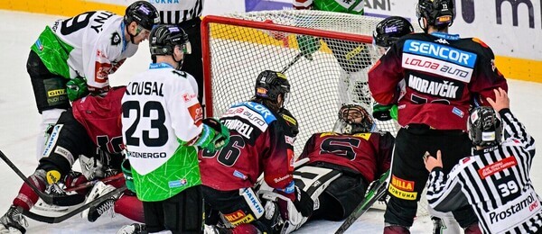 HC Sparta Praha a BK Mladá Boleslav v zápase hokejové Tipsport extraligy 2022-2023 - sledujte dnes hokej Sparta - Mladá Boleslav živě v online live streamu zdarma - foto Profimedia