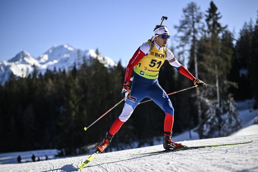 Biatlon, IBU Mistrovství Evropy, Adam Václavík během vytrvalostního závodu