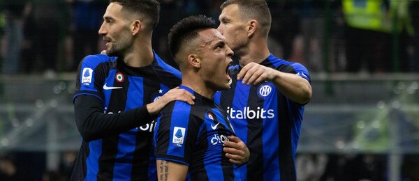 Lautaro Martínez slaví gól Interu Milán do sítě Udinese - Profimedia