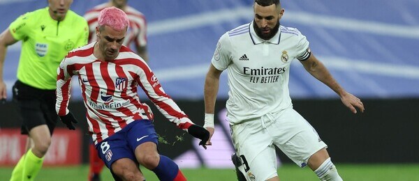 Antoine Griezmann a Karim Benzema - francouzské hvězdy se představí v madridském derby Realu s Atléticem