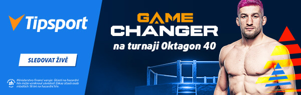 Sledujte Oktagon 40 Tipsport Gamechanger dnes od 18:00 živě v livestreamu na TV Tipsport.