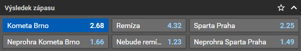 Tip na výsledek - hokej: 52. kolo Tipsport extraligy 2022/2023 - Kometa Brno vs Sparta Praha dnes [5.3.] kde sledovat živě - online live stream zdarma?