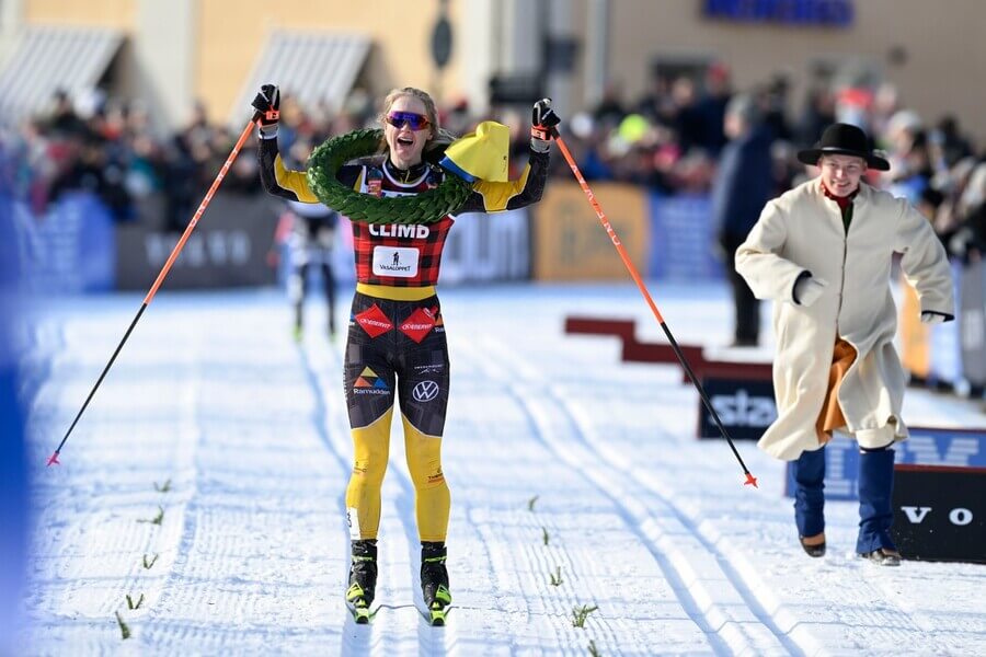 Dálkové běhy na lyžích Ski Classics, Emilie Fleten z Norska vítězí na Vasově běhu - Vasaloppet