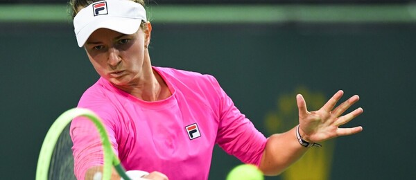 Tenistka Barbora Krejčíková dnes v Indian Wells nastoupí proti Aryně Sabalenka