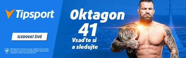 Sledujte Oktagon 41 dnes od 18:00 živě v livestreamu na TV Tipsport.