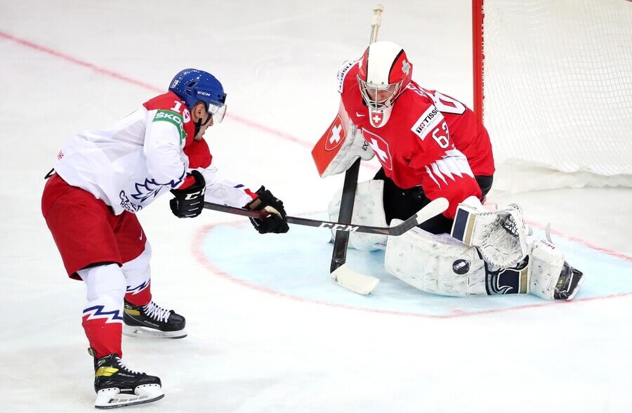 Česko vs Švýcarsko na MS v hokeji - bilance, zápasy, výsledky, bodování, historie, střelci, skóre