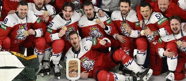 Český tým získal bronzovou medaili na MS v hokeji 2022