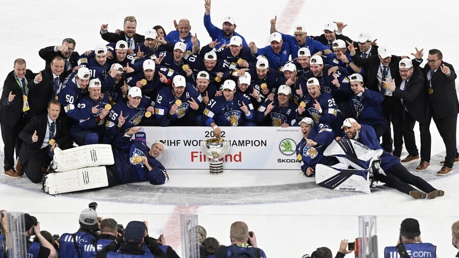 Finové jsou úřadující mistři světa v hokeji. Jejich cestu za obhajobou zlatých medailí sledujte živě každý hrací den na TV Tipsport.
