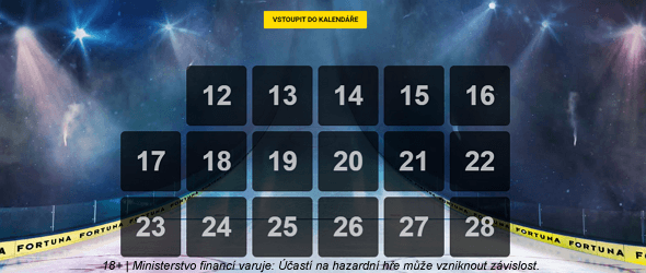 Fortuna - hokejový kalendář k MS 2023