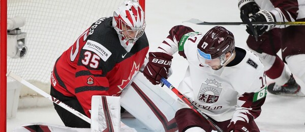 Lotyšsko začne na šampionátu doma v Rize proti silné Kanadě. Sledujte MS v hokeji 2023 dnes živě na TV Tipsport.