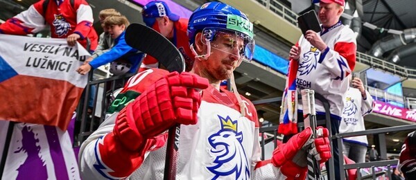 Kapitán české reprezentace na MS v hokeji 2023 Roman Červenka - sledujte dnes hokej Česko vs Švýcarsko živě v online livestreamu
