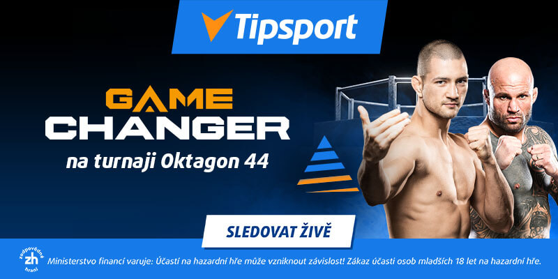 Sledujte Oktagon 44 dnes od 18:00 živě v online livestreamu na TV Tipsport.