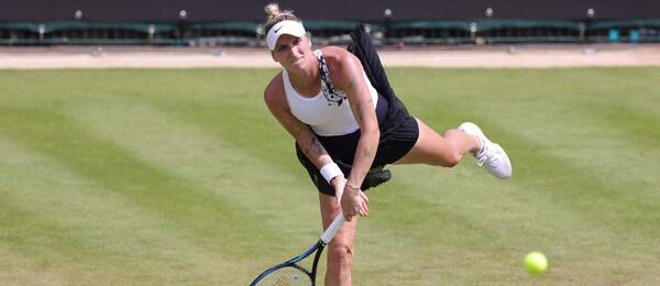 Česká tenistka Markéta Vondroušová na turnaji WTA German Open 2023 v Berlíně - sledujte dnes čtvrtfinále Vondroušová vs Sakkari živě online