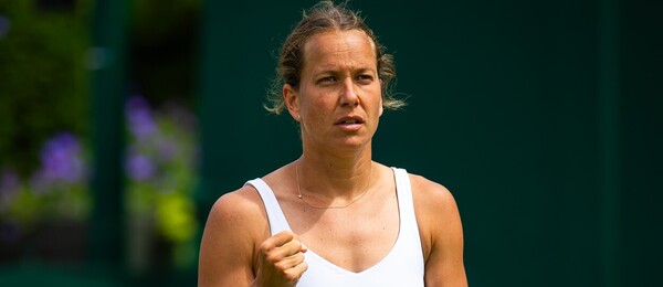 Tenis, Wimbledon, Barbora Strýcová se raduje z postupu ve čtyřhře s parťačkou Hsieh
