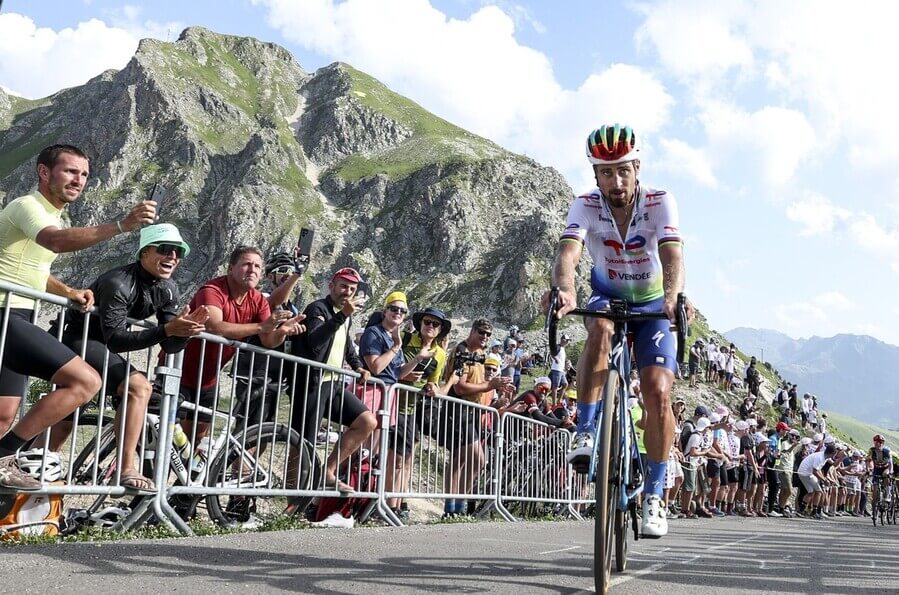 Peter Sagan v roce 2016 vyhrál na Tour de France etapu, která startovala v Moirans-en-Montagne