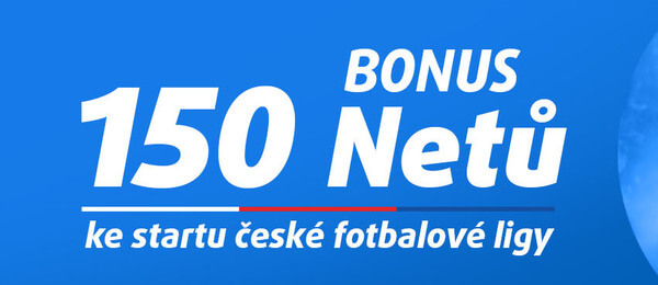 Tipsport bonus červenec 2023: Získejte 150 Netů