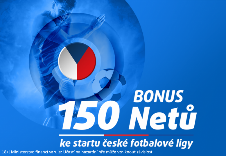 Tipsport bonus červenec 2023: Získejte 150 Netů