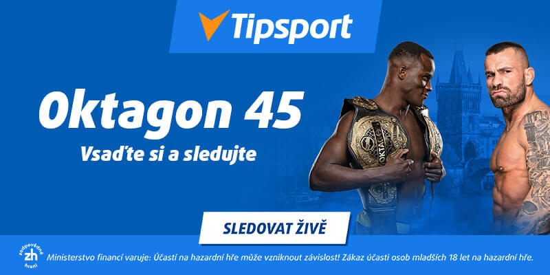 Poslední Oktagon turnaj na pražské Štvanici. Sledujte jedinečnou MMA rozlučku s ikonickým místem živě a zdarma v livestreamu na TV Tipsport.