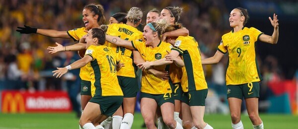 Austrálie slaví postup do semifinále MS ve fotbale žen 2023