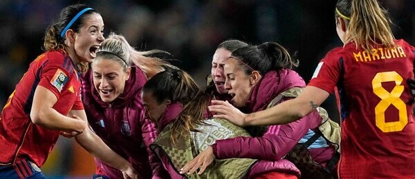 Španělky slaví na MS ve fotbale žen 2023