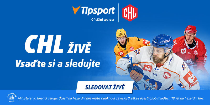 Sledujte Hokejovou ligu mistrů živě na TV Tipsport!