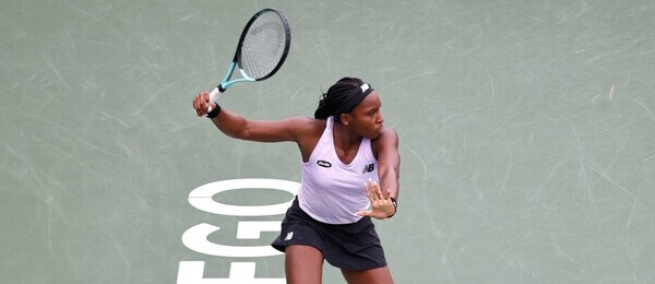 Tenis, WTA, Coco Gauff na turnaji v San Diegu, Kalifornie, USA