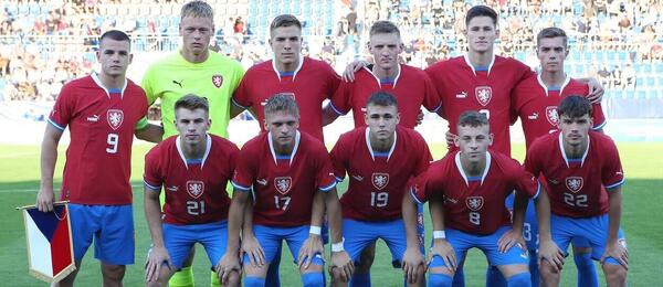 Česká reprezentace ve fotbale do 21 let hraje kvalifikaci na Euro 2025