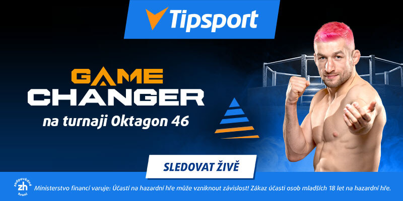 Sledujte Oktagon 46 dnes od 18:30 živě v online livestreamu na TV Tipsport a vsaďte si na své favority.