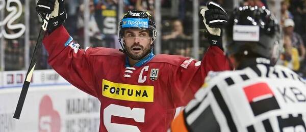 Michal Řepík je zatím nejproduktivnější hokejista Sparty v nové sezoně Tipsport Extraligy