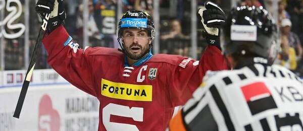 Michal Řepík je zatím nejproduktivnější hokejista Sparty v nové sezoně Tipsport Extraligy